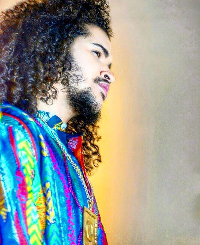 Wearing Coogi for Rainbow Fashion Week NY